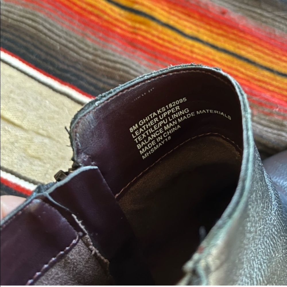 Leather Ankle Boots - Picture 4 of 5